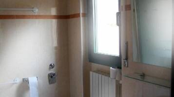 Free toiletries, hair dryer, bidet, towels