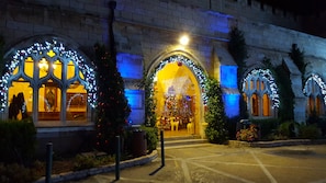 Entrée de l’hébergement