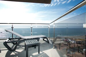 Apartment, 1 Schlafzimmer, Terrasse, Meerblick | Ausblick vom Zimmer
