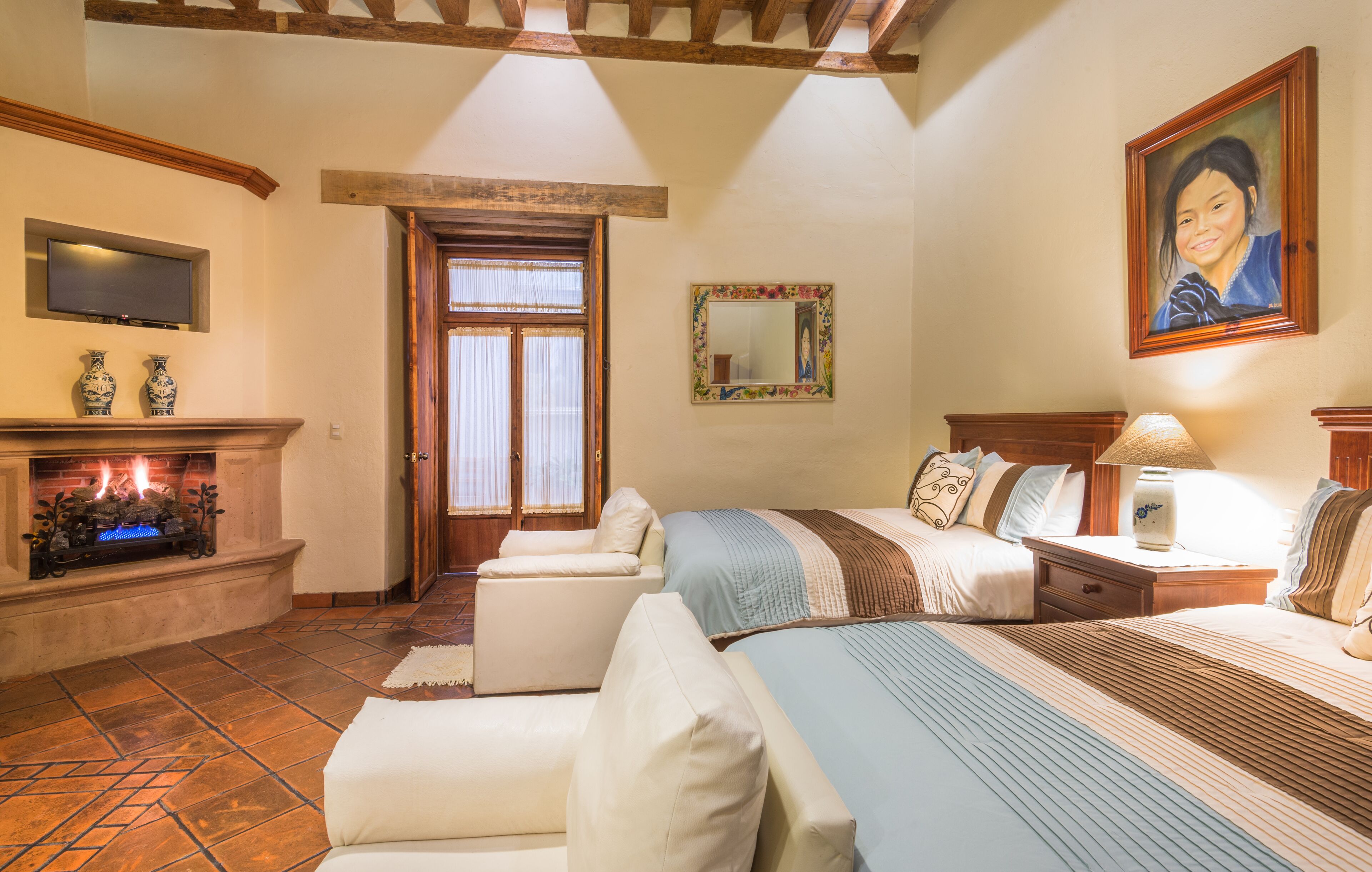 Standard Double Room, 2 Queen Beds | Down comforters, in-room safe, individually decorated