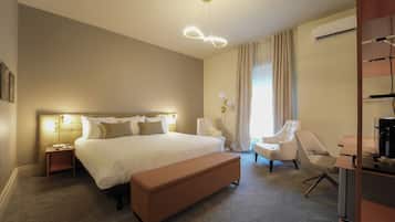 Premium bedding, iron/ironing board (on request), WiFi (free)