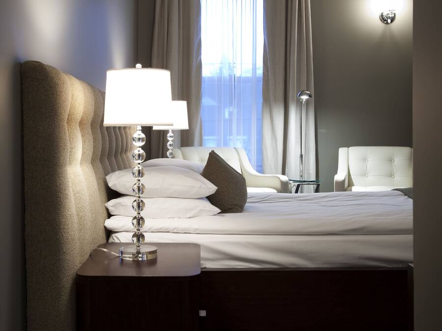 Superior-Zimmer, 1 Queen-Bett, eigenes Bad | Hochwertige Bettwaren, Bügeleisen/Bügelbrett, kostenloses WLAN