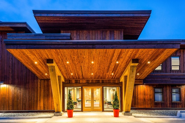 Front of property – evening/night