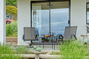 Suite, Ocean View | Terrace/patio - Gordon's Beach Farm Stay (Juan de Fuca Electoral Area)