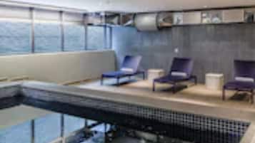 Piscina interna, piscina aquecida