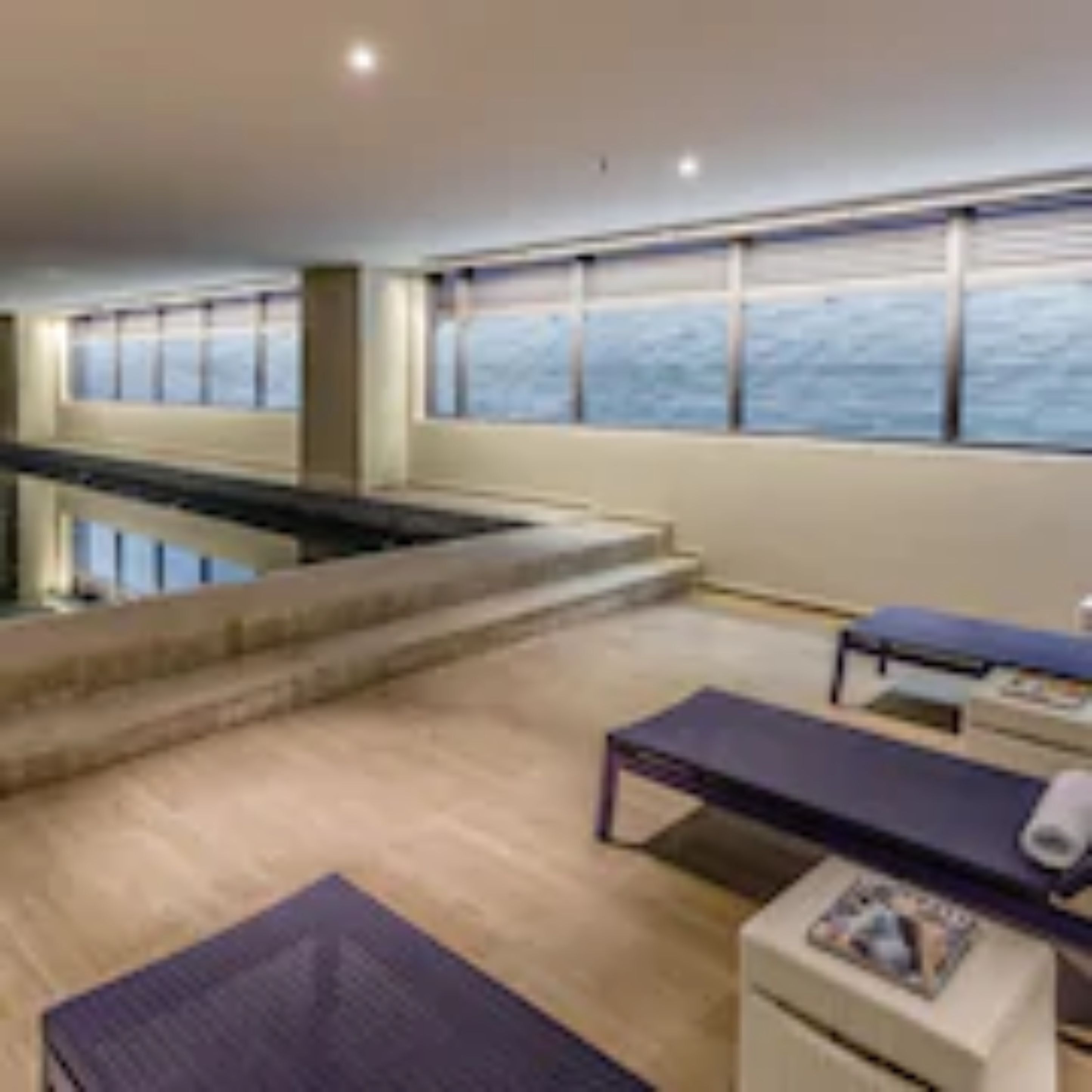 Indoor pool, a heated pool