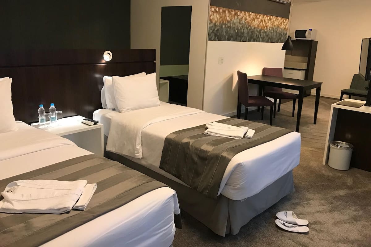 Minibar, in-room safe, desk, blackout drapes