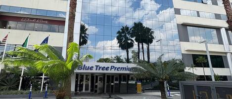 Majoituspaikan julkisivu