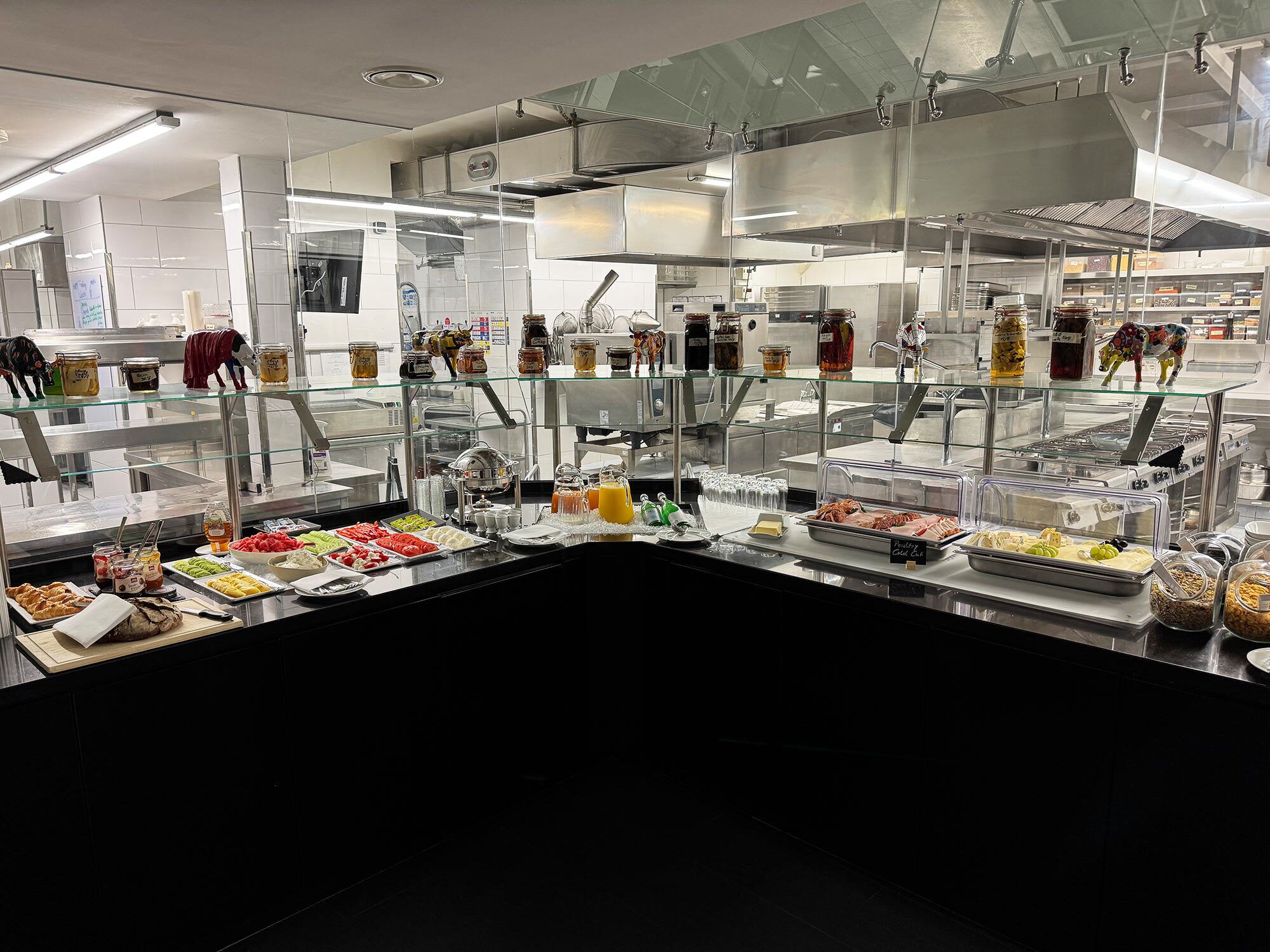 Morgenmadsbuffet hver dag mod et gebyr