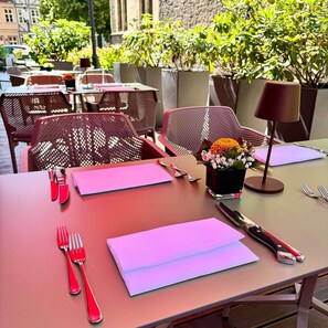 Terrace/patio - Hotel im Haus zur Hanse (Braunschweig)