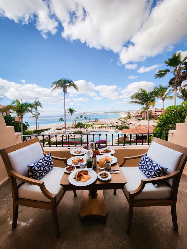Suite, 1 Bedroom, Ocean View | Beach/ocean view - Zoetry Casa del Mar Los Cabos - All Inclusive (San José del Cabo)