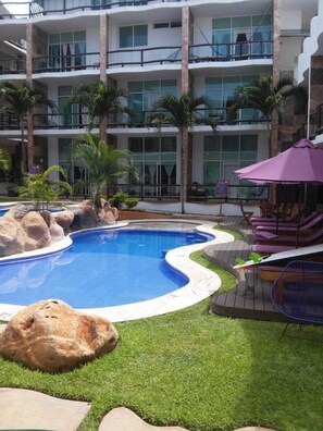 Flat-screen TV - Hotel Rockaway (Puerto Escondido)