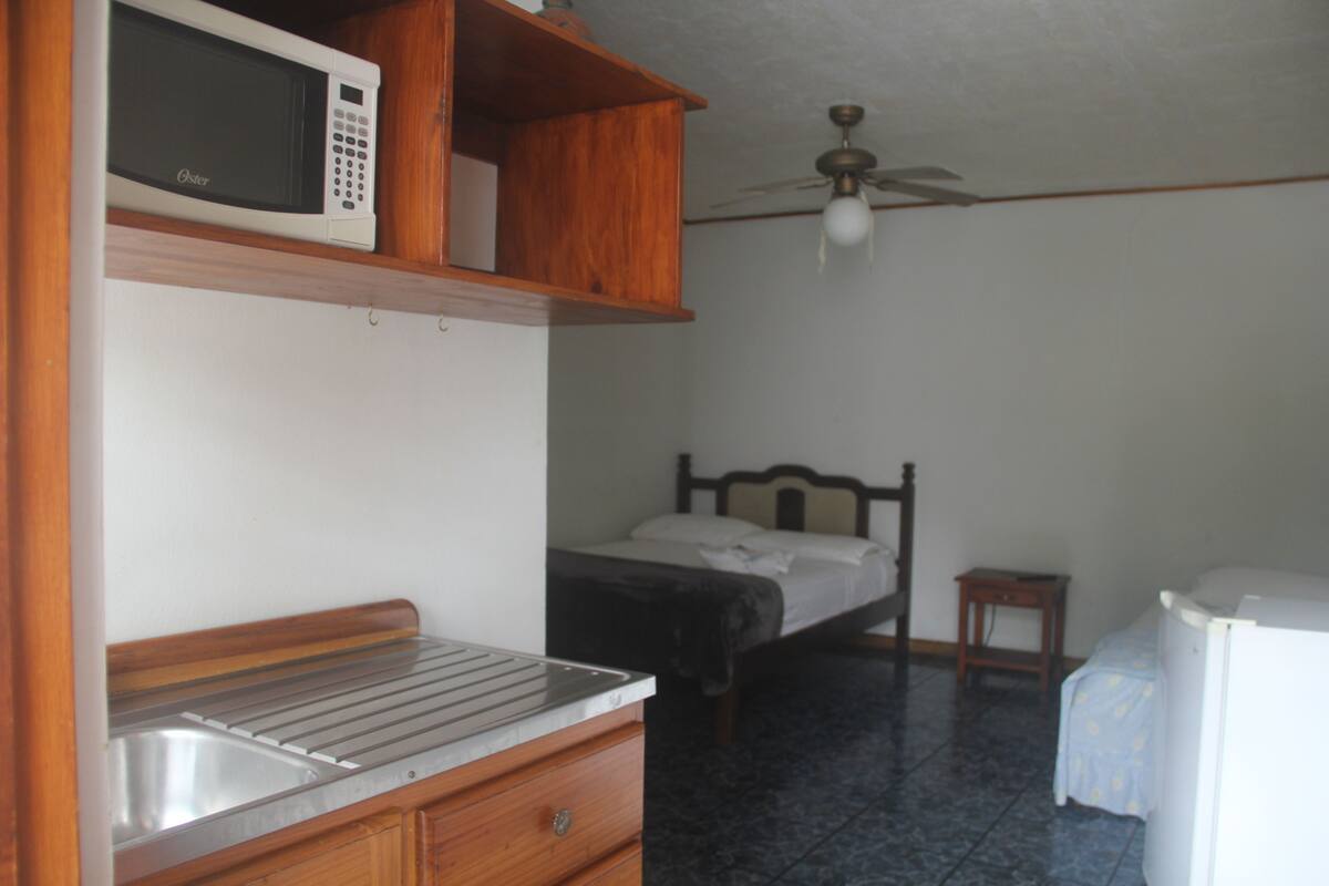 Double Room, Kitchenette | In-room safe, free cots/infant beds, free rollaway beds, free WiFi