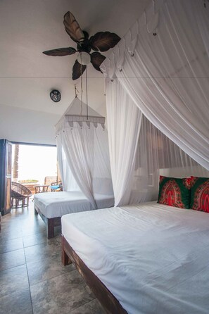 Suite Premium, salle de bains attenante, vue mer (CPL)