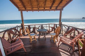 Suite Standard, salle de bains attenante, vue mer (DBL) | Terrasse/Patio
