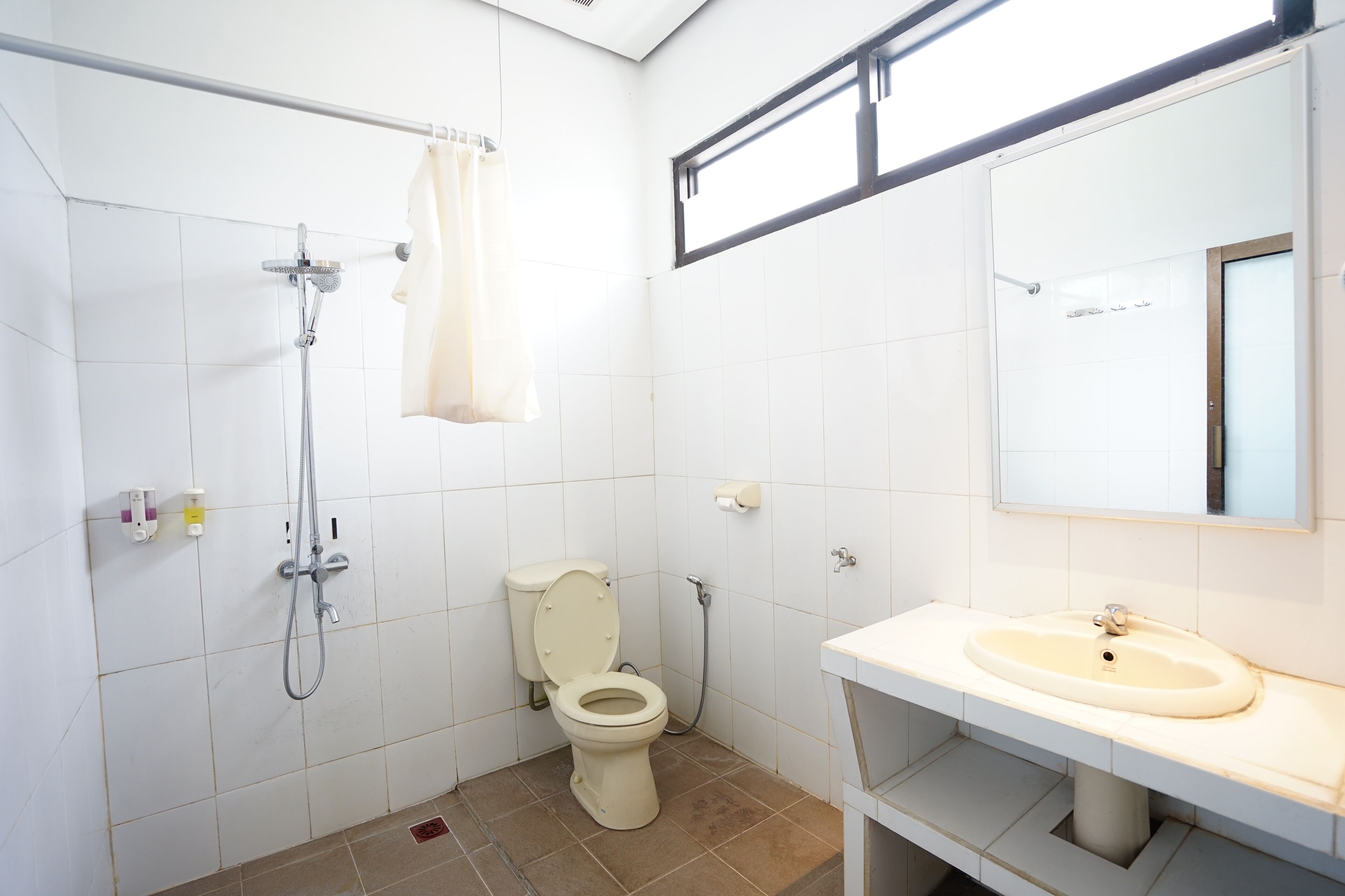 Dusj på badet