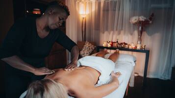 Hotstone-massages, diepe bindweefselmassages, Zweedse massages