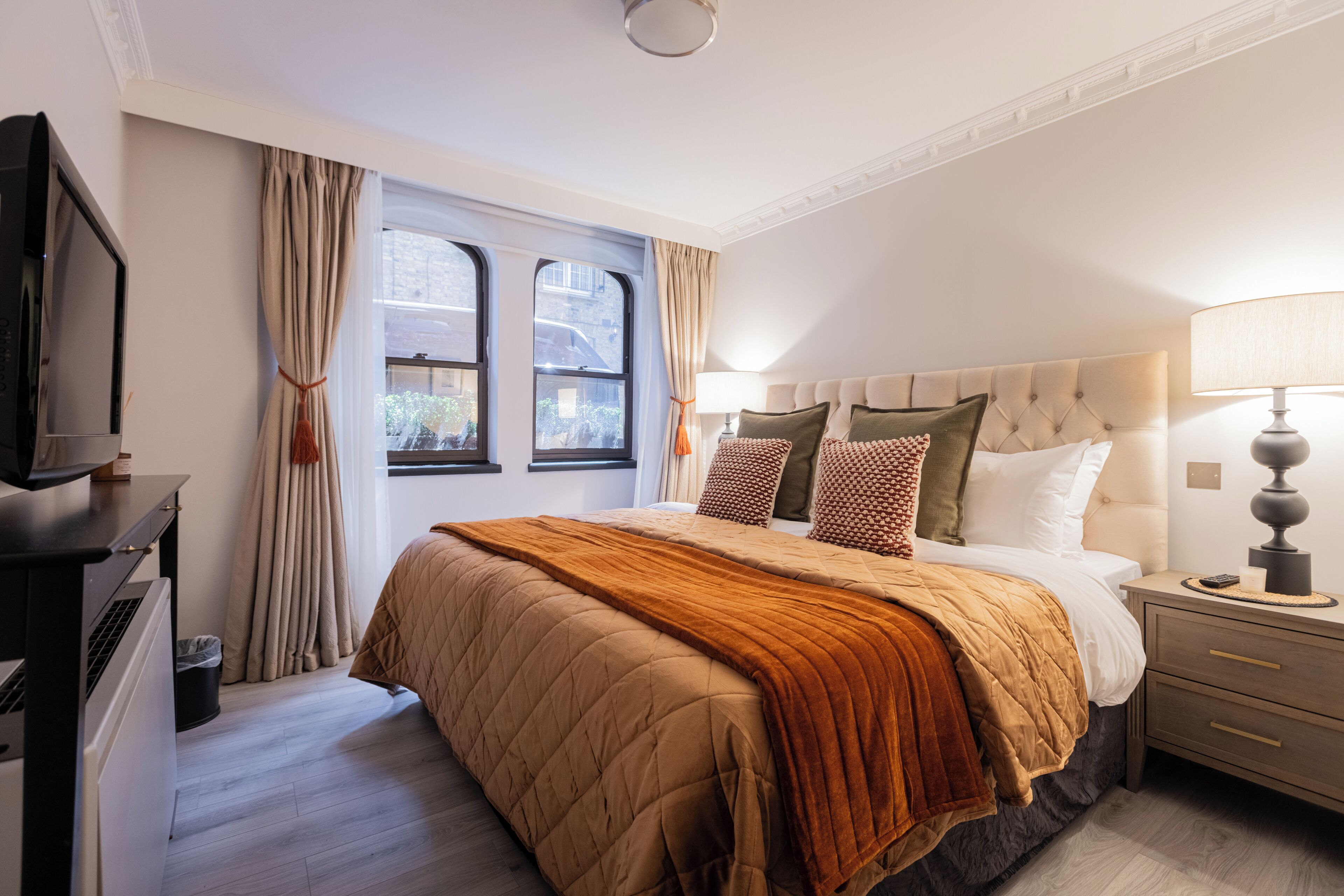 Executive Apartment, 3 Bedrooms | Hochwertige Bettwaren, Zimmersafe, Schreibtisch, Bügeleisen/Bügelbrett