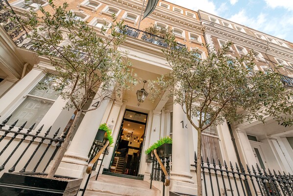 Front of property - Claverley Court (London)