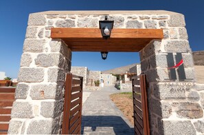 Entrée de l’hébergement