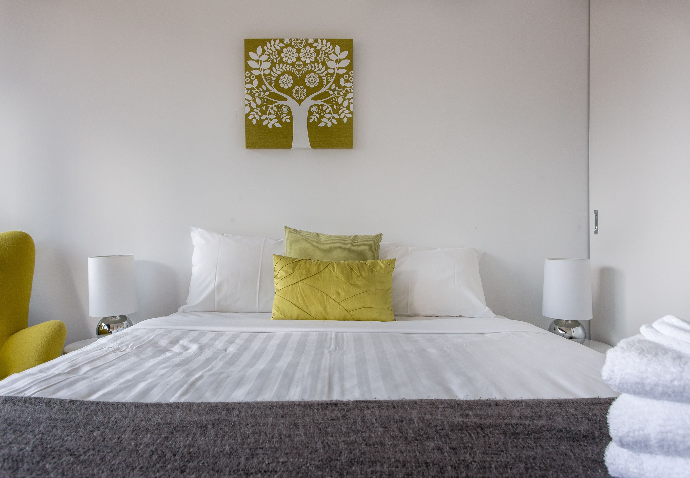 Appartement, uitzicht op de stad | 2 slaapkamers, individueel gemeubileerd, een strijkplank/strijkijzer