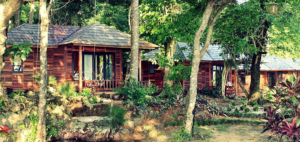 Huvila, rannan lähellä (Beachfront Wooden Villa) | Näkymä huoneesta