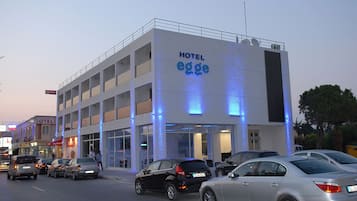 Façade de l’hébergement