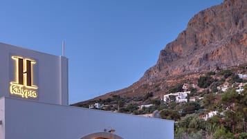 Vista a la montaña