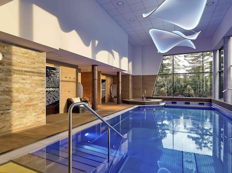 Couples treatment room(s), sauna, hot tub, steam room. Mercure Bale Mulhouse Aeroport