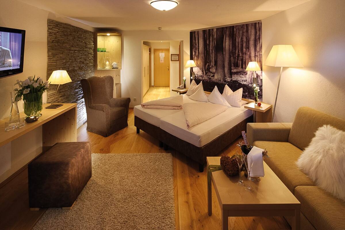 Suite, Balcony, Mountain View (Landhaus) | Minibar, in-room safe, desk, blackout drapes