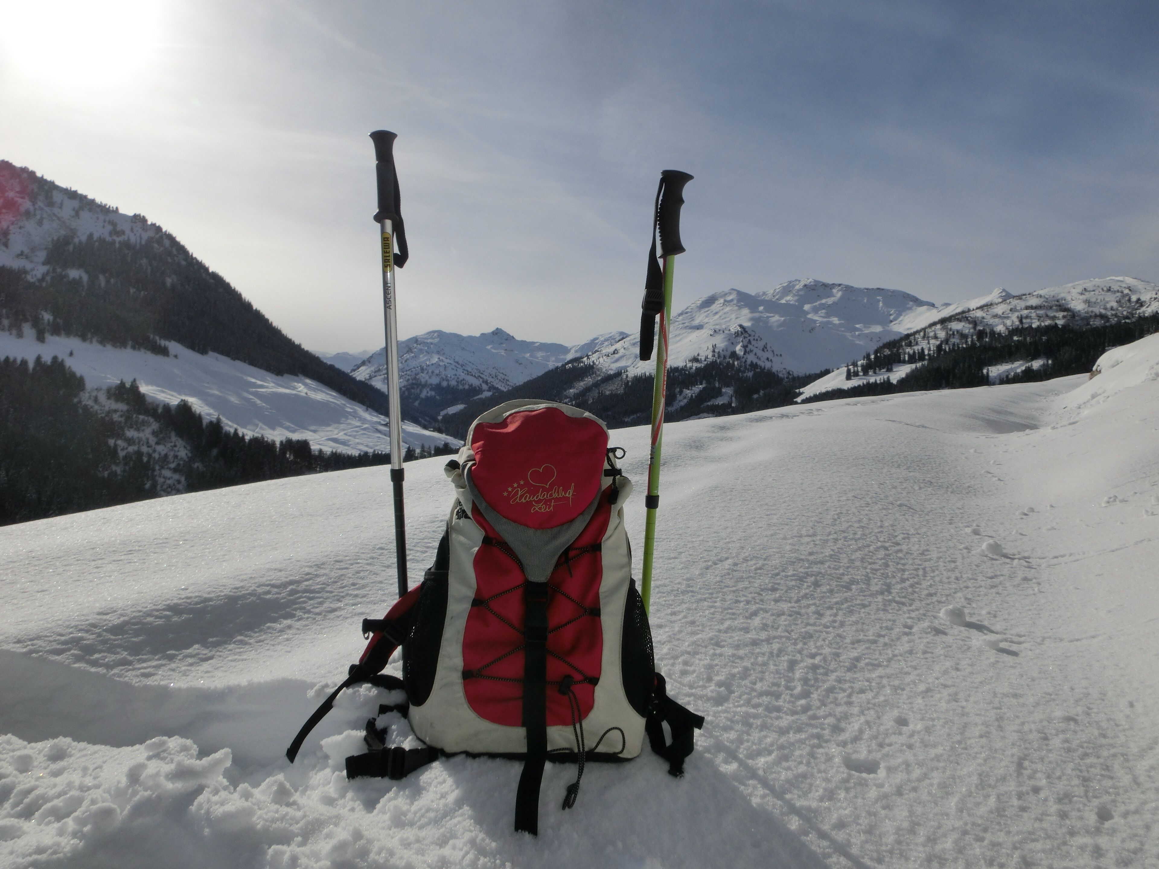 Snowshoeing