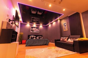 Exclusive Suite | Premium bedding, minibar, in-room safe, iron/ironing board - Hotel Astone Conference & SPA (Lubin)