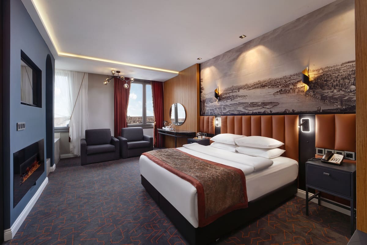 Deluxe-Zimmer | Hochwertige Bettwaren, Minibar, Zimmersafe, Schreibtisch