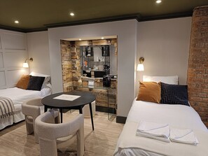 Family Quadruple Room, Multiple Beds, Private Bathroom | Hypo-allergenic bedding, memory-foam beds, individually decorated - Rooms on The Prom (Cheltenham)
