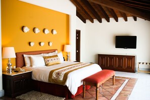 Penthouse, 3 habitaciones | Ropa de cama de alta calidad y artículos del minibar gratis