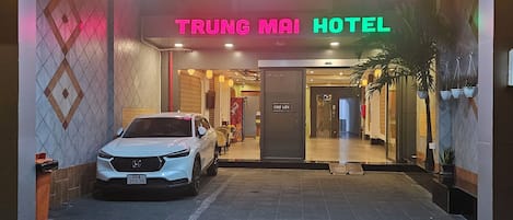 Voorkant van accommodatie