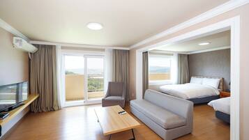 Premium bedding, in-room safe, soundproofing, iron/ironing board