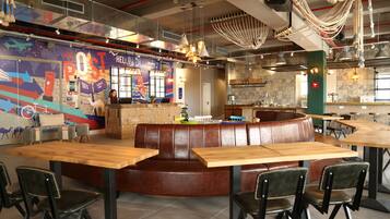 Sala de estar en el lobby