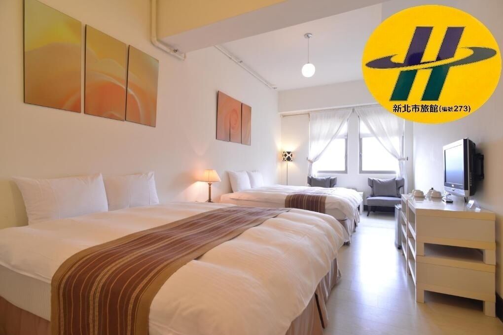 Blackout curtains, iron/ironing board, rollaway beds, free WiFi