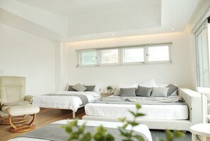 [Ja] Premium Family Room | Premium bedding, free WiFi, bed sheets - The Mei Haus Hongdae (Seoul)
