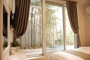 Chambre Deluxe avec lits jumeaux, terrasse (Ra) | Terrasse/Patio