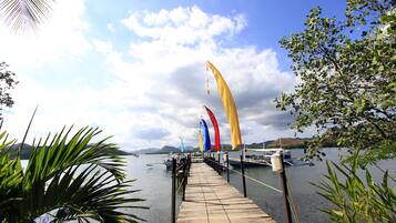 Voorkant van accommodatie