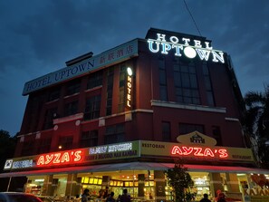 Façana frontal de l'allotjament