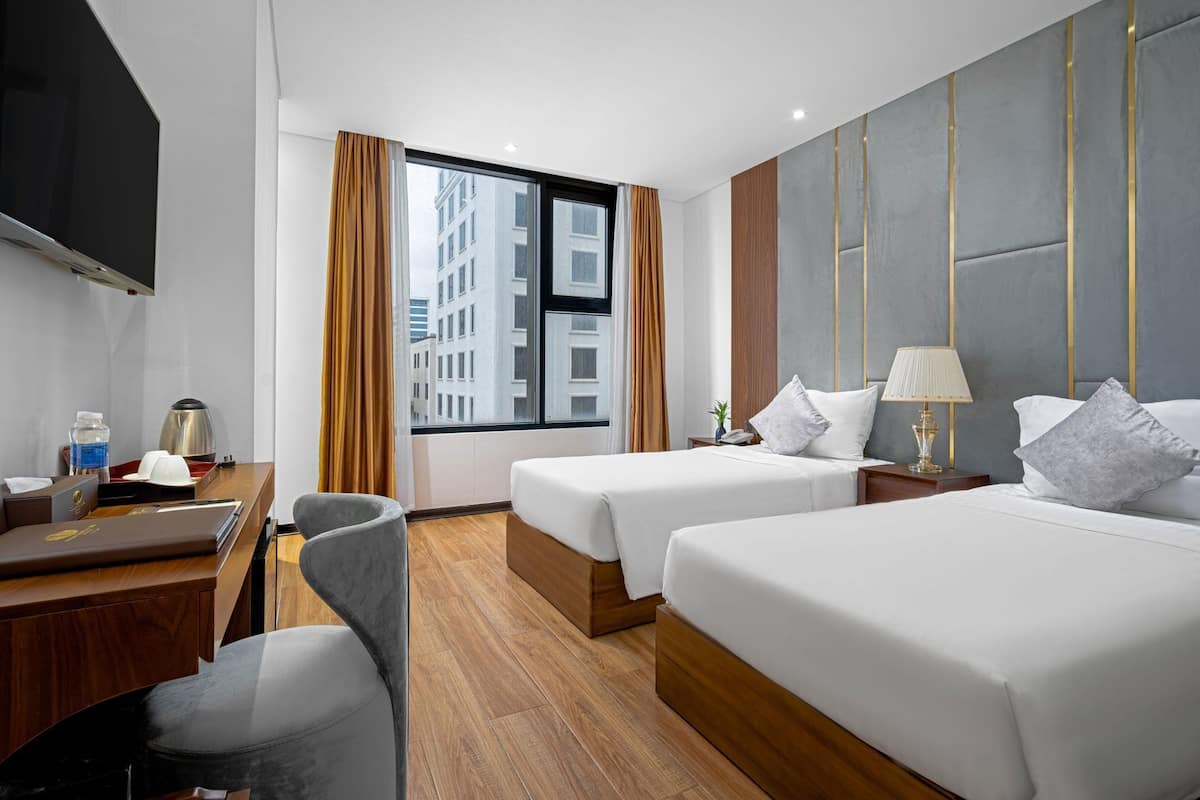 Sábanas de algodón egipcio, ropa de cama de alta calidad y minibar