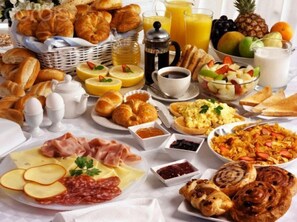 Daily buffet breakfast (EUR 10 per person)