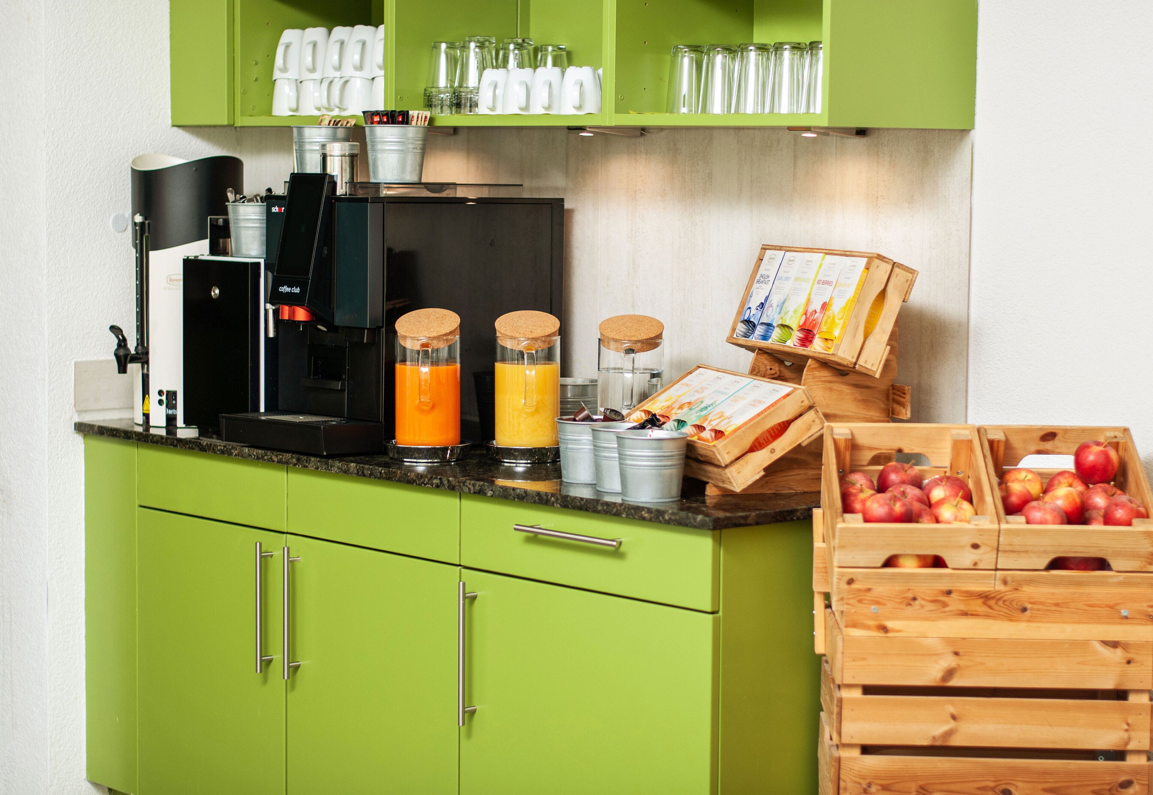 daily buffet breakfast (chf 15 per person)