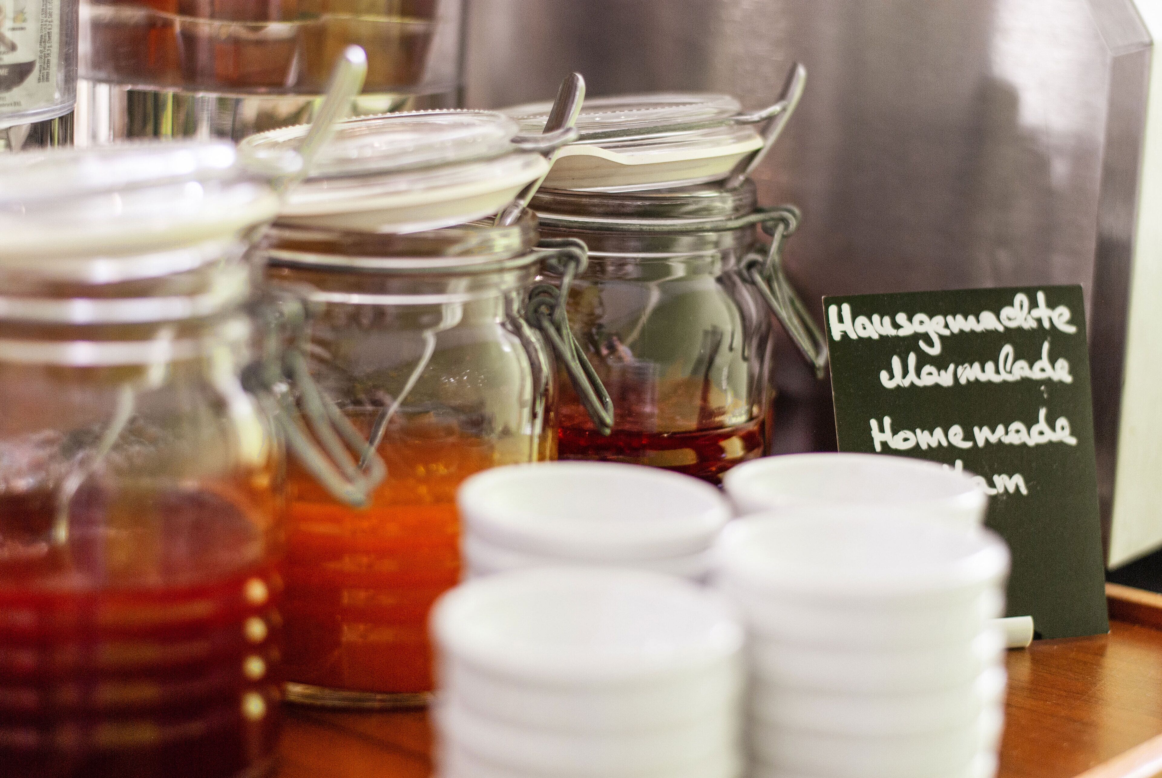 daily buffet breakfast (chf 15 per person)