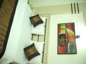 Deluxe-Doppelzimmer, 1 Doppelbett | Ausblick vom Zimmer