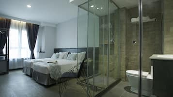 Quarto luxo | Vista para a rua