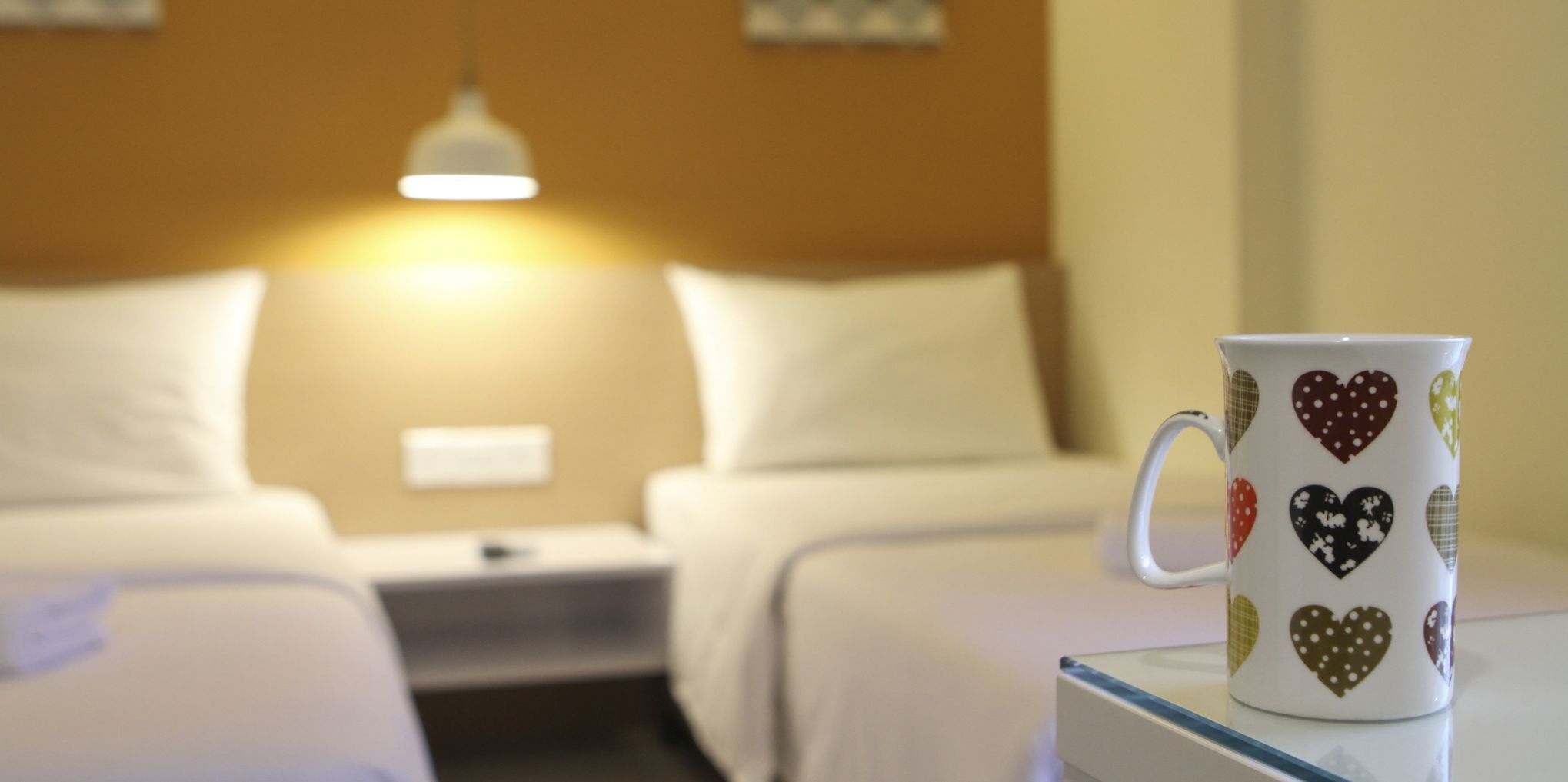 Free WiFi, bed sheets